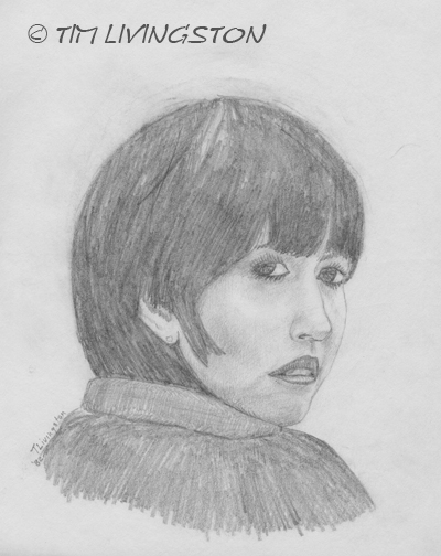 drawing, pencil, sketch, portrait