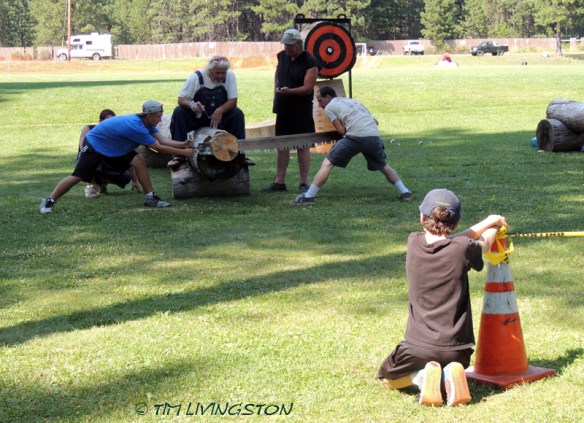 Lumberjack Fiesta, logging sports, timber sports, lumberjack sport, picnic, Americana, McCloud, watermelon eating contest, horseshoes, softball, Red Tail Publishing