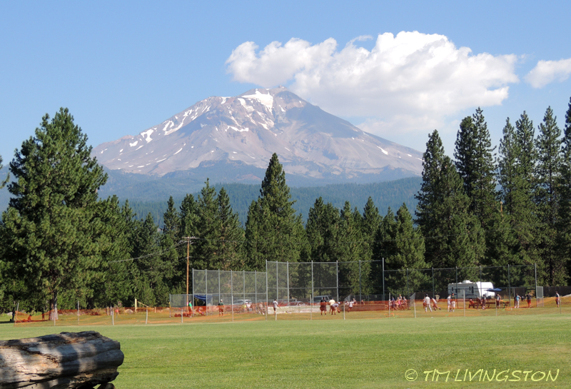 Lumberjack Fiesta, logging sports, timber sports, lumberjack sport, picnic, Americana, McCloud, watermelon eating contest, horseshoes, softball, Red Tail Publishing, Mt Shasta