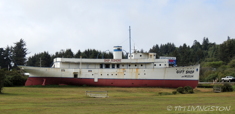 yard art, ship, photography
