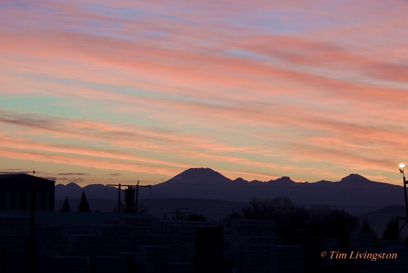 Lassen Peak, Mt Lassen, sawmill, sunrise