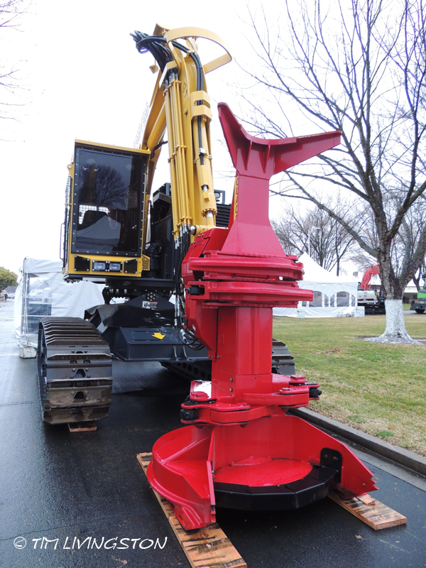 feller buncher, logging equipment