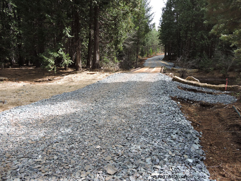 road rocking, forestry