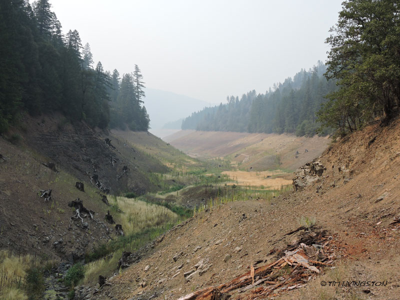 drought, wildfire, Trinity Lake