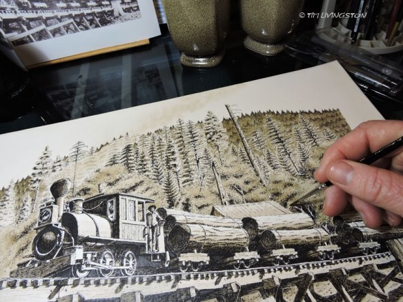 watercolor, watercolour, sepia