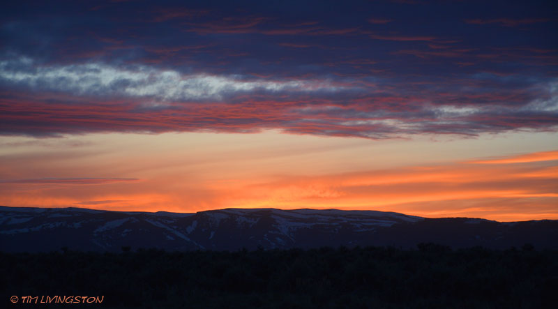 Idaho, sunset